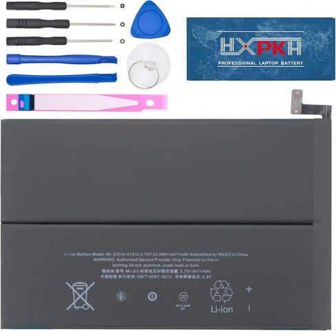 بطارية الكمبيوتر اللوحي HXPKH A1512 Mi-2/3 لجهاز Apple iPad Mini 2 iPad Mini 3 A1489 A1490 A1491 A1599 A1600 A1601 Series ME276LL/A MF066LL/A MF247CH/A MGNV2LL/A MH3F2LL/A MGPW2CH/A مع مجموعة أدوات 24.3Wh in Saudi Arabia