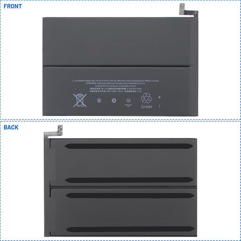 بطارية الكمبيوتر اللوحي HXPKH A1512 Mi-2/3 لجهاز Apple iPad Mini 2 iPad Mini 3 A1489 A1490 A1491 A1599 A1600 A1601 Series ME276LL/A MF066LL/A MF247CH/A MGNV2LL/A MH3F2LL/A MGPW2CH/A مع مجموعة أدوات 24.3Wh in Saudi Arabia