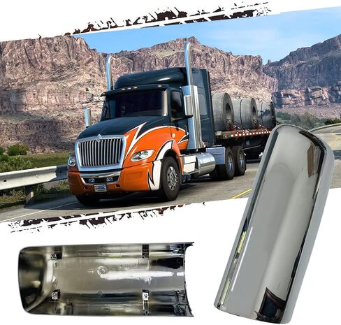 غطاء مرآة باب HIGHTO يناسب Truck International LT 625، جانب السائق الأيسر. in Kuwait