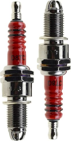 WOOSTAR A7TC Spark Plug 3 Electrode Replacement for 50cc 70cc 90cc 110cc 125cc Scooter Dirt Pocket Bike ATV Moped Quad in Saudi Arabia