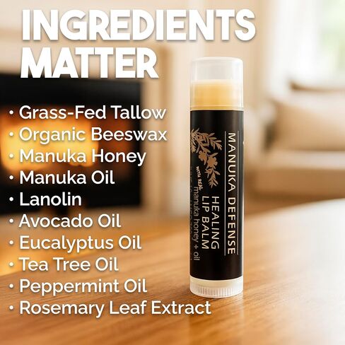 بلسم من Gilead Manuka Eczema Honey Cream - مرطب للبشرة الحساسة ، الأكزيما ، الصدفية والتهاب الجلد - مانوكا عسل مرهم ، الشحم العشب in Kuwait