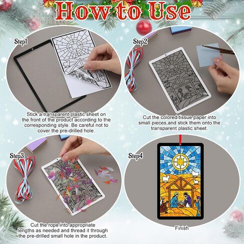 Tinlade 32 مجموعة بالونات الهواء الساخن Suncatchers Kit Summer DIY نافذة زجاجية ملون من الأنسجة الزجاجية بالون البالون الساخن معلق الحلي تجعل الخاص بك in Saudi Arabia