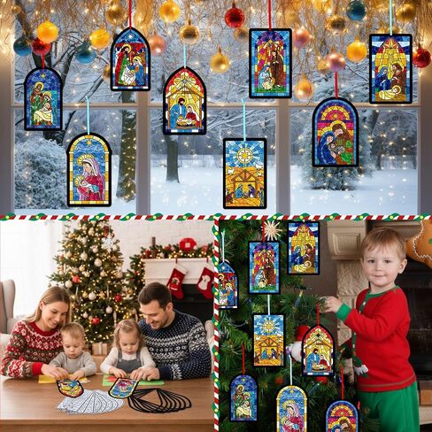 Tinlade 32 مجموعة بالونات الهواء الساخن Suncatchers Kit Summer DIY نافذة زجاجية ملون من الأنسجة الزجاجية بالون البالون الساخن معلق الحلي تجعل الخاص بك in Saudi Arabia