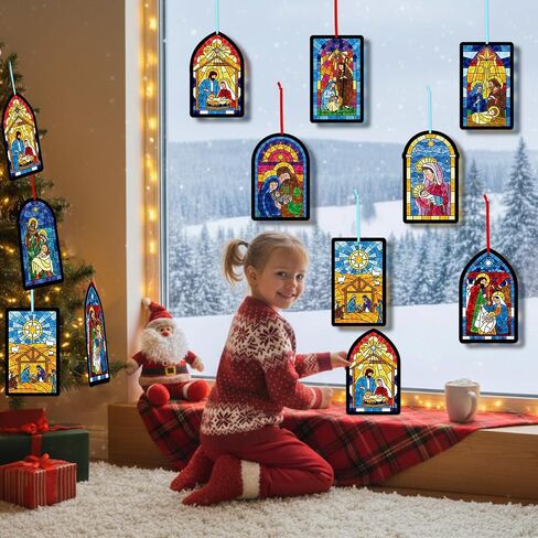 Tinlade 32 مجموعة بالونات الهواء الساخن Suncatchers Kit Summer DIY نافذة زجاجية ملون من الأنسجة الزجاجية بالون البالون الساخن معلق الحلي تجعل الخاص بك in Saudi Arabia