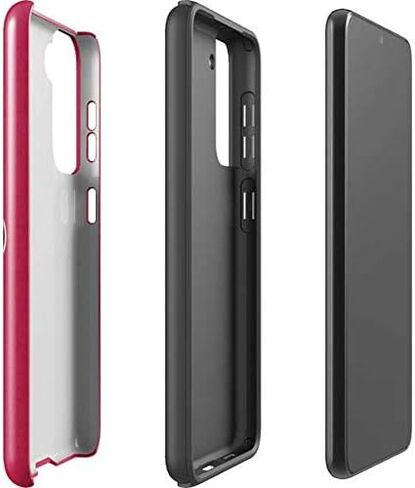 Skinit Pro Phone Case Compatible with Galaxy S21 5G - Officially Licensed NFL San Francisco 49ers Double Vision Design in Saudi Arabia