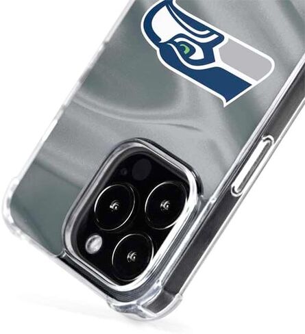 Skinit Phone Case Compatible with MagSafe iPhone 13 Pro Max - Officially Licensed NFL Seattle Seahawks Design in Saudi Arabia