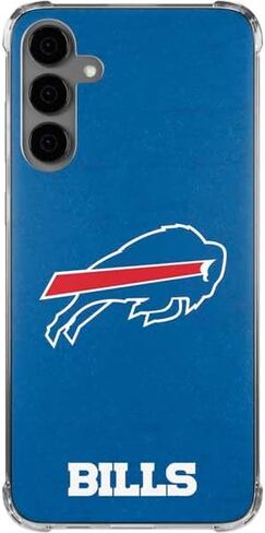 حافظة هاتف Skinit الشفافة متوافقة مع هاتف Galaxy S24 Plus - تصميم مرخص رسميًا من NFL Buffalo Bills in Kuwait