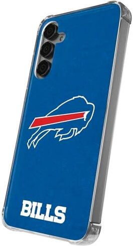 حافظة هاتف Skinit الشفافة متوافقة مع هاتف Galaxy S24 Plus - تصميم مرخص رسميًا من NFL Buffalo Bills in Kuwait