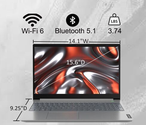 Lenovo Thinkbook 15 Business Labtop ، 15.6 "DHD Display ، AMD Ryzen 7 5825U (Beat I7-1165G7) ، 16GB RAM ، 512GB SSD ، FP Reader ، HDMI ، RJ45 ، WebCAM ، WI-FI 6 ، Window 11 Pro ، Gray ، in Saudi Arabia