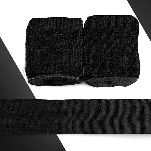 180-Inch Elastic Boxing Hand Wraps – Wrist & Knuckle Support for Boxing, Kickboxing, Muay Thai, MMA – Men & Women in Saudi Arabia