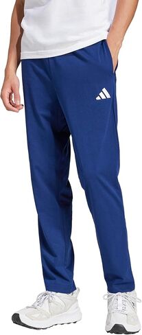 بنطال جيرسي واحد بشعار صغير للرجال من adidas Essentials in Saudi Arabia