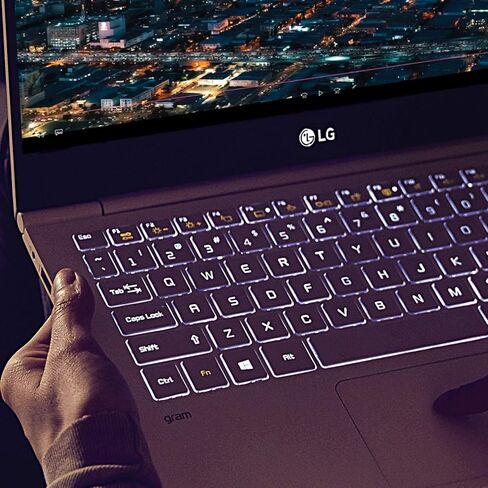 LG Gram 17 Touchscreen Laptop Copilot+ PC, 17" WQXGA Display, Intel Ultra 7 Series 2 258V, 32 GB RAM, 1 TB SSD, Intel Arc Graphics, Backlit, Wi-Fi 7, Windows 11 Pro in Kuwait