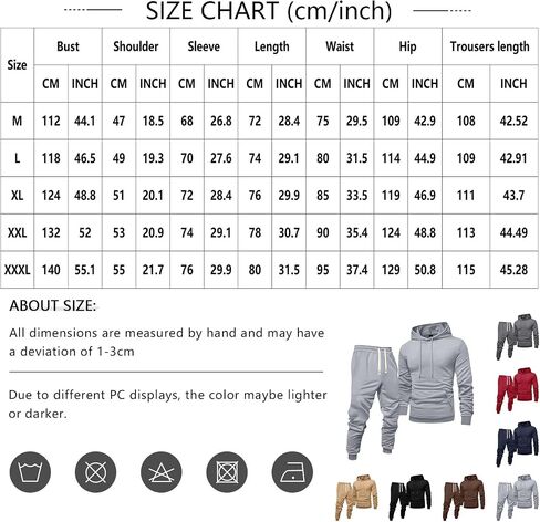 بدلات رياضية رجالي 2 قطعة مجموعة الصوف طويلة الأكمام هوديس و Sweatpants خريف شتاء رياضي التدريب القطن Sweatsuits مجموعات in Saudi Arabia