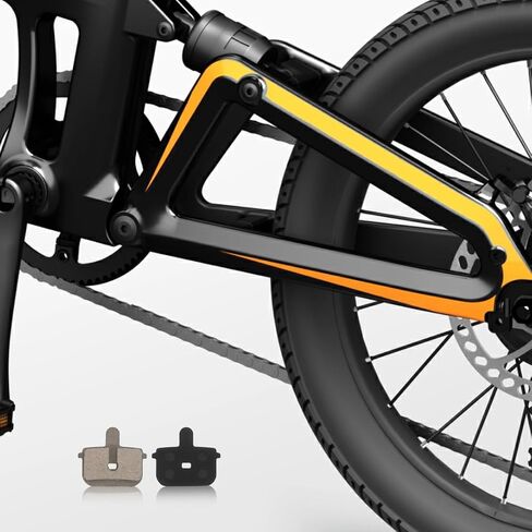 GALPADA Universal Disc Brake Pads for Bicycles Electric Scooter Mountain Bike Bike Disc Brake Sets Long-Lasting Resistant in Saudi Arabia