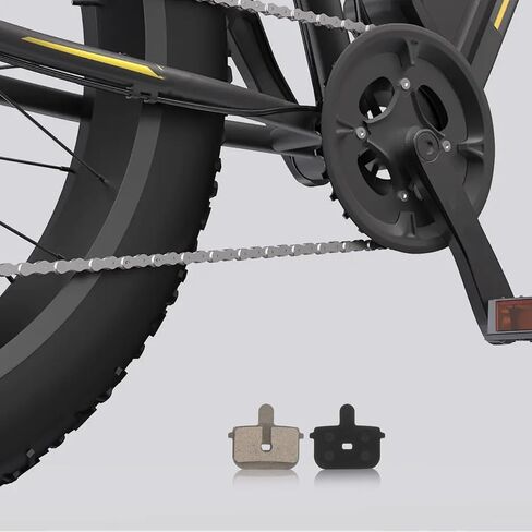 GALPADA Universal Disc Brake Pads for Bicycles Electric Scooter Mountain Bike Bike Disc Brake Sets Long-Lasting Resistant in Saudi Arabia