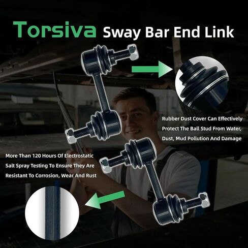 ‎‎K750906 K750907 2PCS Front Stabilizer Sway Bar End Links Fit for Compatible With Subaru 2015 2016 2017 2018 2019 Legacy/Outback in Saudi Arabia