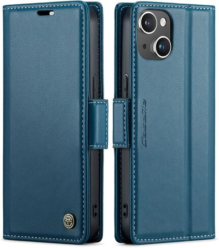 Sinianl متوافق مع iPhone 15 Pro Max Wallet Case مع RFID حظر للنساء Men Card Card Card Clasp Clasp Kickstand Case for iPhone 15 Pro Max Black in Kuwait