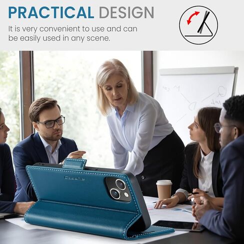 Sinianl متوافق مع iPhone 15 Pro Max Wallet Case مع RFID حظر للنساء Men Card Card Card Clasp Clasp Kickstand Case for iPhone 15 Pro Max Black in Kuwait