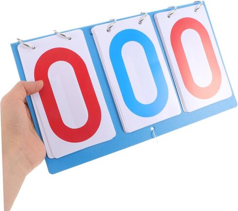 Hemoton Portable Score Flipper for Soccer Basketball and Table Tennis User Friendly Competition Scorekeeper with Space Saving Design in Saudi Arabia