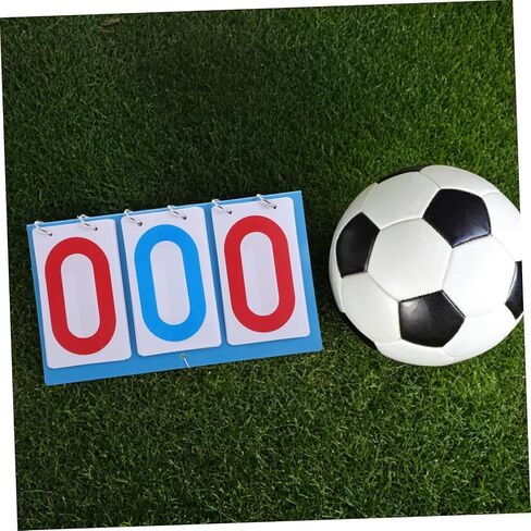 Hemoton Portable Score Flipper for Soccer Basketball and Table Tennis User Friendly Competition Scorekeeper with Space Saving Design in Saudi Arabia