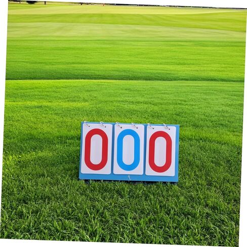 Hemoton Portable Score Flipper for Soccer Basketball and Table Tennis User Friendly Competition Scorekeeper with Space Saving Design in Saudi Arabia