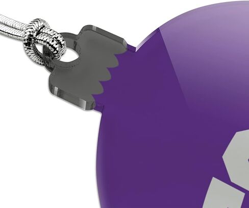 الرسومات والمزيد TCU الشعار الأساسي الاكريليك زخرفة شجرة عيد الميلاد in Saudi Arabia