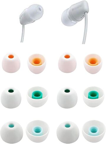 ALXCD EARTIPS متوافقة مع Sony WF-C100 C510 C710 كاتب أذن ، S/M/L 3 أحجام 6 أزواج نصائح أذن ناعمة للسيليكون بديل ، متوافقة مع Sony WF-C710 C510 C100 6 أزواج أسود أسود in Kuwait