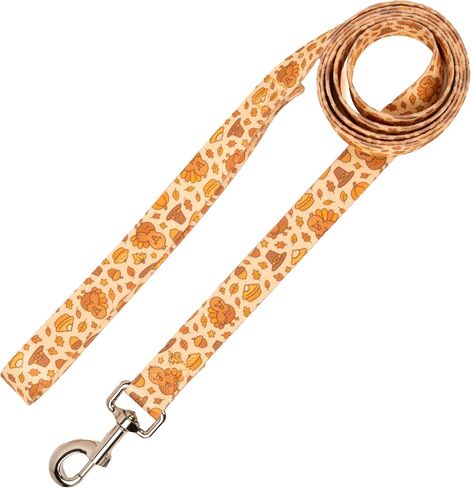 Country Brook Design - Fall Foliage Dog Leash - Awesome Autumn Collection Featuring Designs You Will Fall for (6 Foot, 1 Inch Wide) in Saudi Arabia