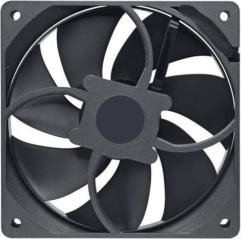 3D Printed 4090 12018 120MM Slim Fan, 3300RPM PWM 4Pin, FDB Bearing, High Performance Cooling, Pressure-optimised, for PC Computer Case Liquid Cooler Fan (Reverse) in Saudi Arabia