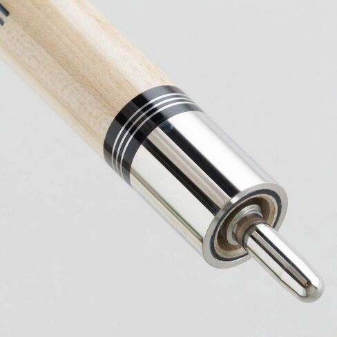 Lucasi Hybrid LHC97 Natural Birds-Eye Maple with Blue Crushed Velvet Inlays Technology Cue in Kuwait