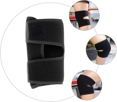 1Pc Comfortable Breathable Fitness Knee Wrap for Basketball Lightweight Washable Support for Joint Stability for Sports and Daily Use in Saudi Arabia