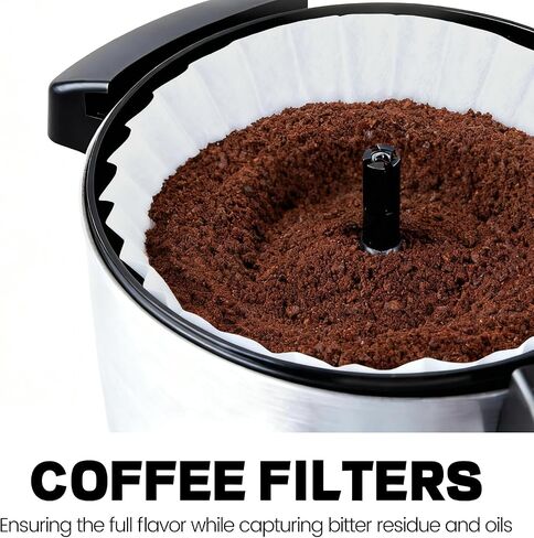 MIMORE Coffee Filters - 100 PCS Percolator Coffee Filters for Hamilton Beach 45 Cup Coffee Urn Filters - Disposable Paper Coffee Filter Basket in Kuwait