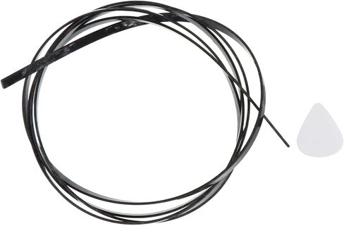 Yardwe Black Decorative Guitar Purfling Strip Flexible Plastic Edging for Acoustic/Classical Guitar 1650x6x1.5mm Repair Accessory for DIY Decoration in Saudi Arabia