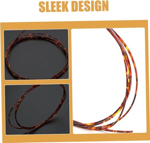 Binding Purfling Strip for Acoustic and Classical Guitars Practical Guitar Edging Trim Suitable for Ukulele and Bass Simple Design for Easy Use in Saudi Arabia
