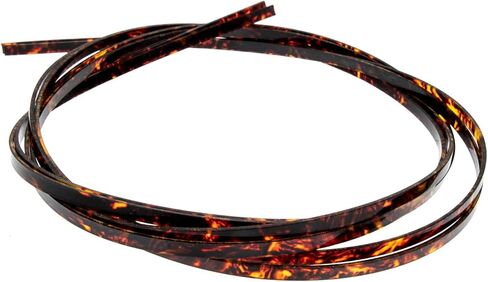 2pcs Guitar Binding Purfling Strips Plastic Strips for Acoustic Classical Guitar Ukulele Bass Diy Repair Edging in Saudi Arabia