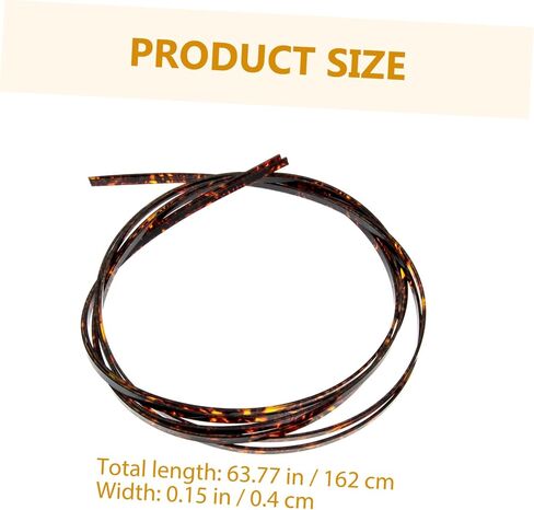 2pcs Guitar Binding Purfling Strips Plastic Strips for Acoustic Classical Guitar Ukulele Bass Diy Repair Edging in Saudi Arabia