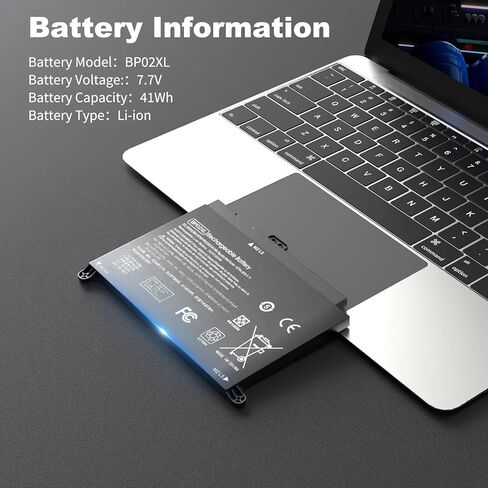 CS03XL Laptop Battery Compatible with HP Elitebook 745 755 840 848 850 G3 G4 Z Book 15u G3 G4 Series 800513-001 800231-141 800231-1C1 HSTNN-UB6S HSTNN-IB6Y HSTNN-I33C-4 CS03046XL 46Wh 11.4V in Kuwait