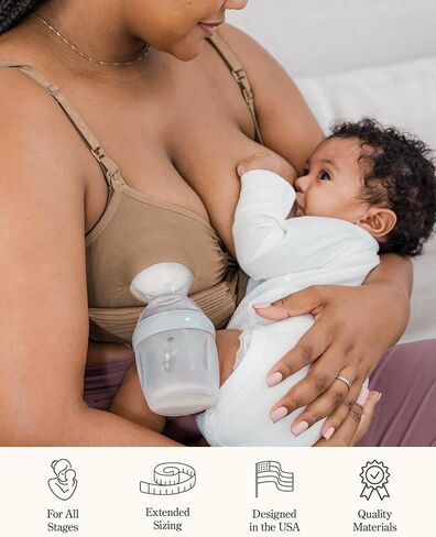 Kindred Bravely Sublime Hands Free Pumping Bra | حمالة صدر للضخ والرضاعة حاصلة على براءة اختراع مع EasyClip in Kuwait