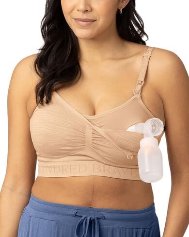 Kindred Bravely Sublime Hands Free Pumping Bra | حمالة صدر للضخ والرضاعة حاصلة على براءة اختراع مع EasyClip in Kuwait