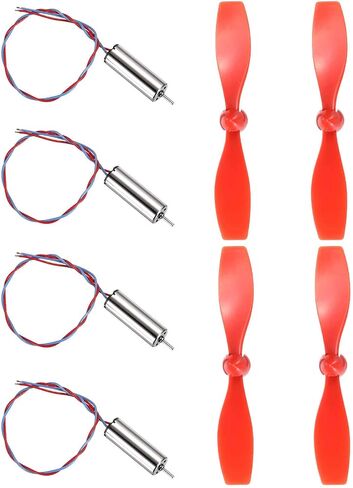 MECCANIXITY Propeller Props 720 Hollow Cup Motors with 4 Pieces of 75MM Drone Propellers AB Blades Spare Parts for Controlling The Hollow Cup Motor of A Quadcopter in Saudi Arabia