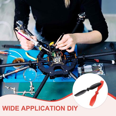 MECCANIXITY Propeller Props 720 Hollow Cup Motors with 4 Pieces of 75MM Drone Propellers AB Blades Spare Parts for Controlling The Hollow Cup Motor of A Quadcopter in Saudi Arabia