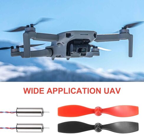MECCANIXITY Propeller Props 720 Hollow Cup Motors with 4 Pieces of 75MM Drone Propellers AB Blades Spare Parts for Controlling The Hollow Cup Motor of A Quadcopter in Saudi Arabia