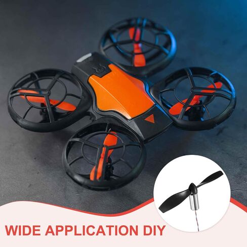 MECCANIXITY Propeller Props 720 Hollow Cup Motors with 4 Pieces of 75MM Drone Propellers AB Blades Spare Parts for Controlling The Hollow Cup Motor of A Quadcopter in Saudi Arabia