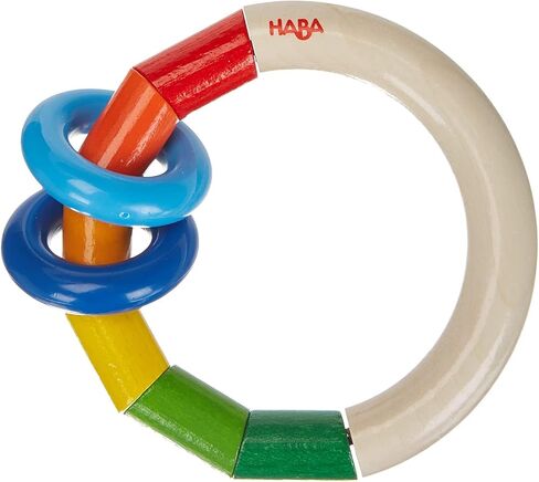 HABA Clutching Toy Ball Wheel Wooden Baby Toy (Made in Germany) in Saudi Arabia