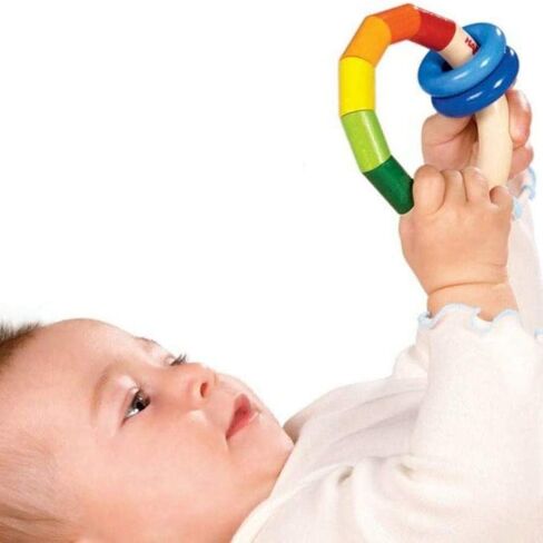HABA Clutching Toy Ball Wheel Wooden Baby Toy (Made in Germany) in Saudi Arabia