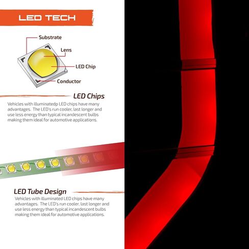Akkon - للفترة 2009-2014 Ford F150 Pickup Truck LED كامل LED أسود مدخن Lens Tail Light in Saudi Arabia