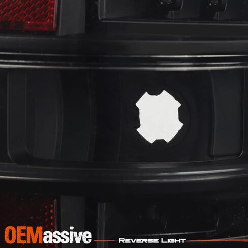 Akkon - للفترة 2009-2014 Ford F150 Pickup Truck LED كامل LED أسود مدخن Lens Tail Light in Saudi Arabia