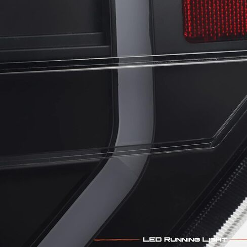 Akkon - للفترة 2009-2014 Ford F150 Pickup Truck LED كامل LED أسود مدخن Lens Tail Light in Saudi Arabia