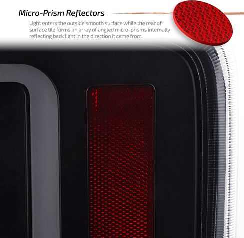 Akkon - للفترة 2009-2014 Ford F150 Pickup Truck LED كامل LED أسود مدخن Lens Tail Light in Saudi Arabia