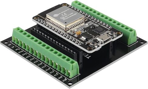 AITRIP 3 SETS 30PIN ESP32 ESP-32S TYPE-C USB CP2102 لوحة تطوير + ESP32 Breakout Board Shield 1 إلى 2 لوحة 2.4 جيجا هرتز WiFi Bluetooth Dual Core in Kuwait